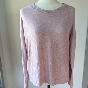 Splendid Pink Crew Neck Sweater